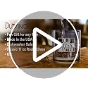 Old Lives Matter Whiskey Glass 11 oz - Funny Retirement Birthday Gift for Dad