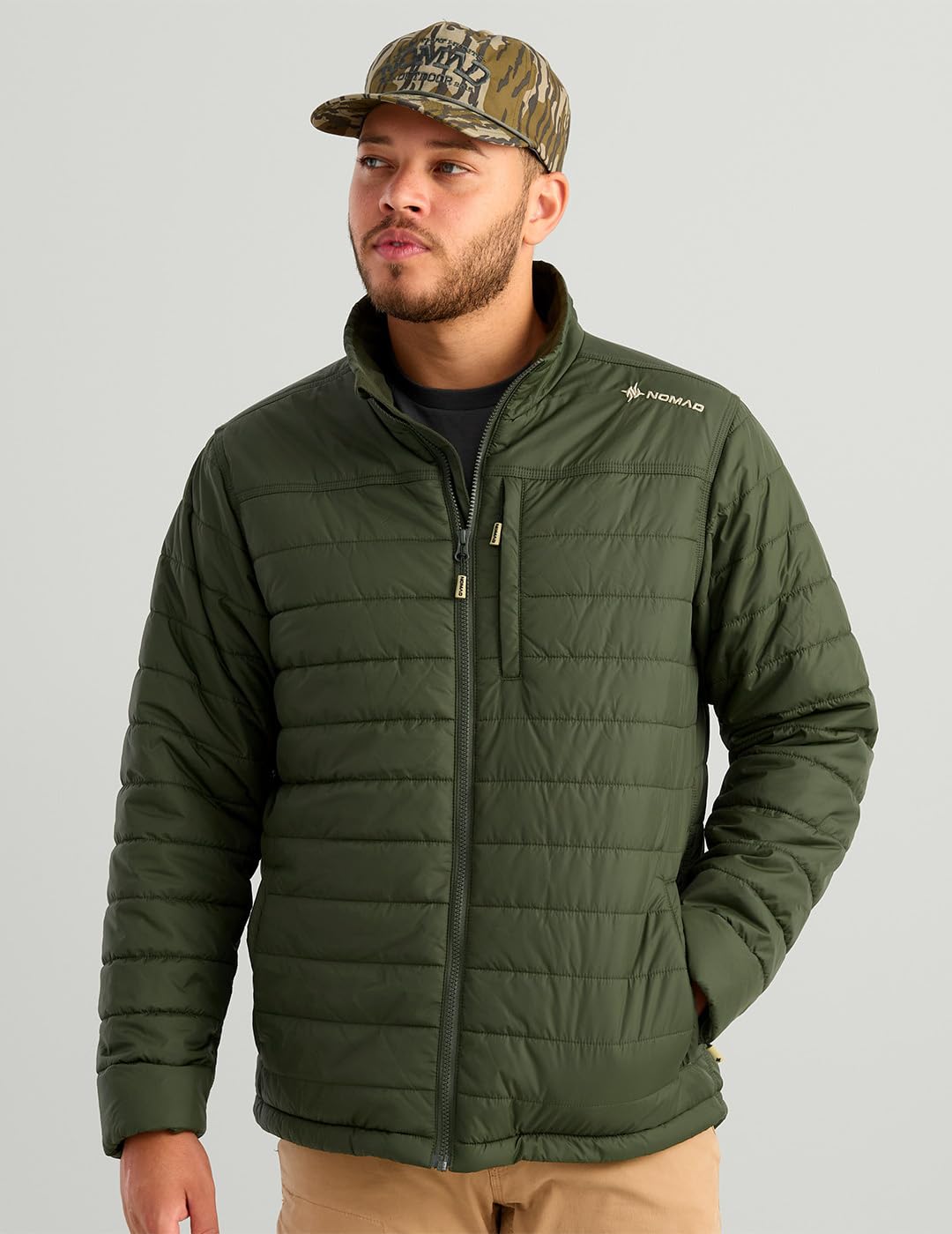 Nomad Men's Standard Gneiss, Rugged and Durable Jacket with Cordura Fabric, Cypress Landing