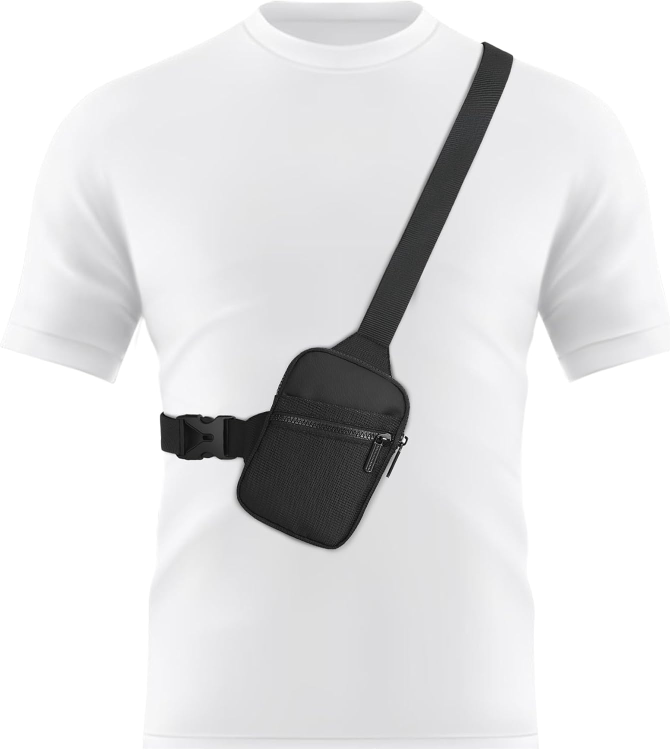 Peicees Mini Sling Bag - X-Small Crossbody Bag for Travel | Stylish Shoulder Bag for Men & Women