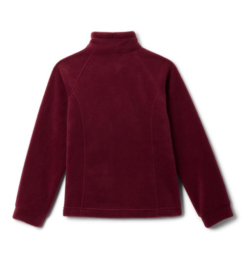 Columbia Youth Benton Springs Fleece Jacket, Rich Wine, 18/24
