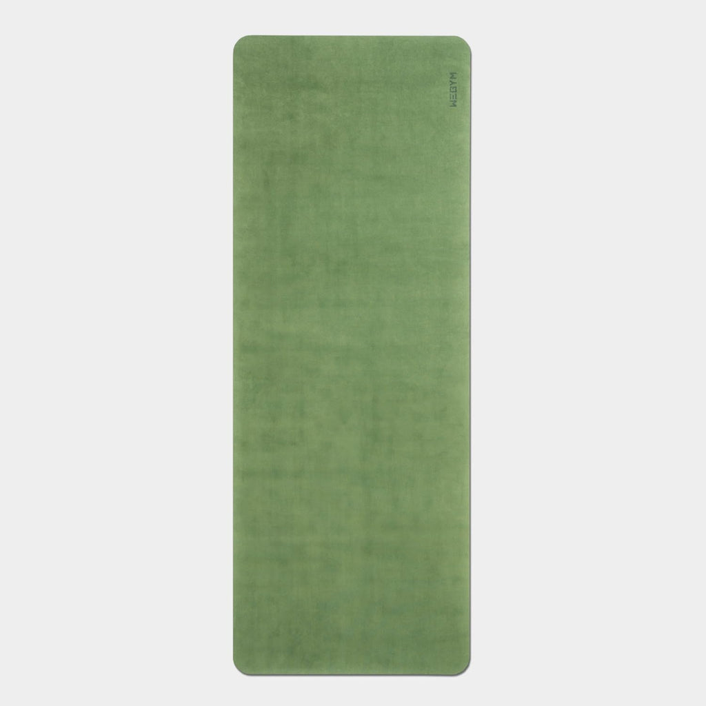 WeGym Yoga Mat, 4mm Cushioned Exercise Mat for Yoga, Pilates, Home Workouts - Anti Slip Polyurethane Suede Yoga Mat with Carrying Strap