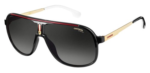 Carrera CARRERA 1007/S Black Gold/Grey Shaded 62/10/140 men Sunglasses