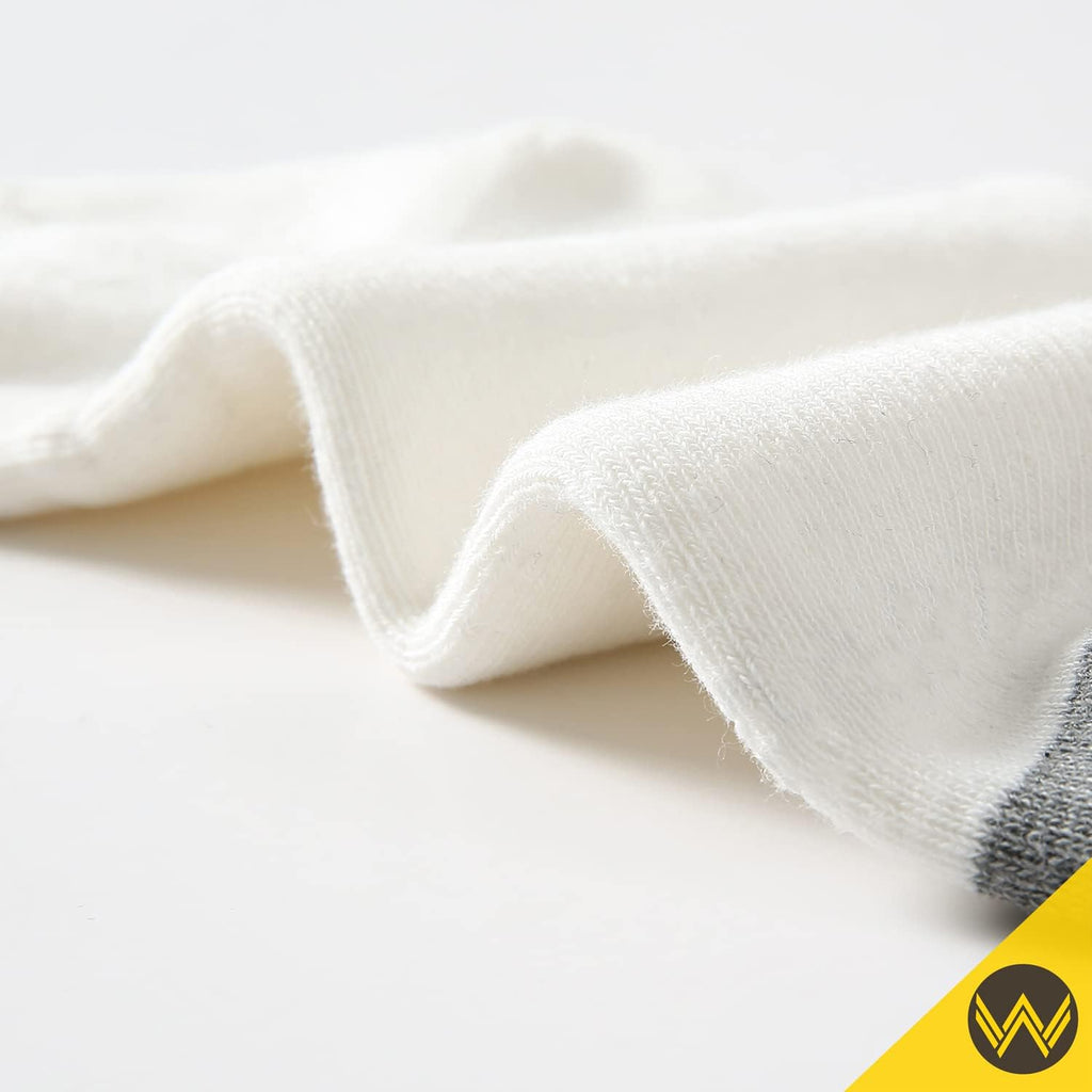 WANDER Women's Athletic Crew Socks - 8 Pairs of Cushioned Running Socks | Moisture-Wicking Cotton, Sizes 7-10 & 10-14