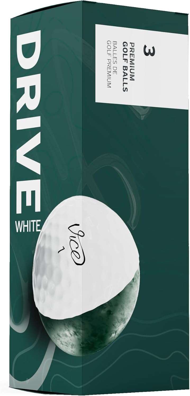 Vice Drive Golf Balls - High Performance Distance & Control | Ideal for All Skill Levels