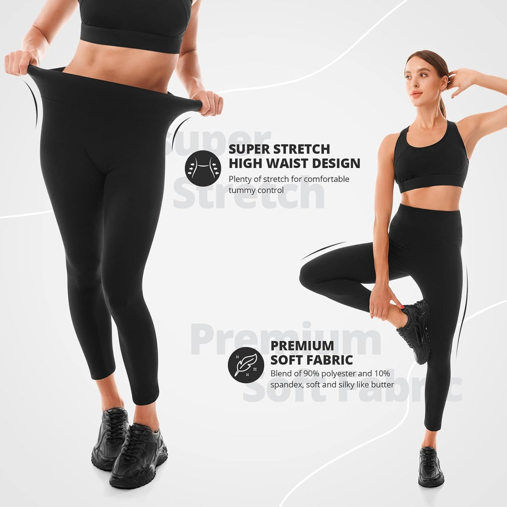 Walifrey High Waisted Leggings - Buttery Soft Women's Yoga & Gym Wear | Perfect Fit for Comfort