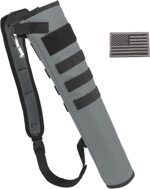 KRATARC Archery Quiver - Lightweight Foldable Hip Bag with Molle System for Target Shooting