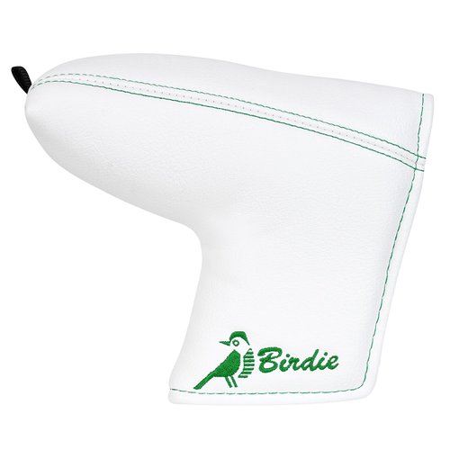 Putter Cover, Golf Putter Headcover Birdie Mallet Putter Cover Blade Putter Cover Magnetic White (for Blade)