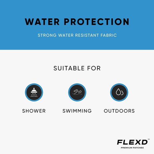 Flexd - Dexcom G6 Over Patches Waterproof (Pack of 30) - Tan