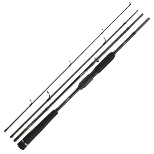 DAIWA Megaforce Travel, 7.87 ft, 0.35-1.41 oz, 4 Parts, Spinning Fishing Rod