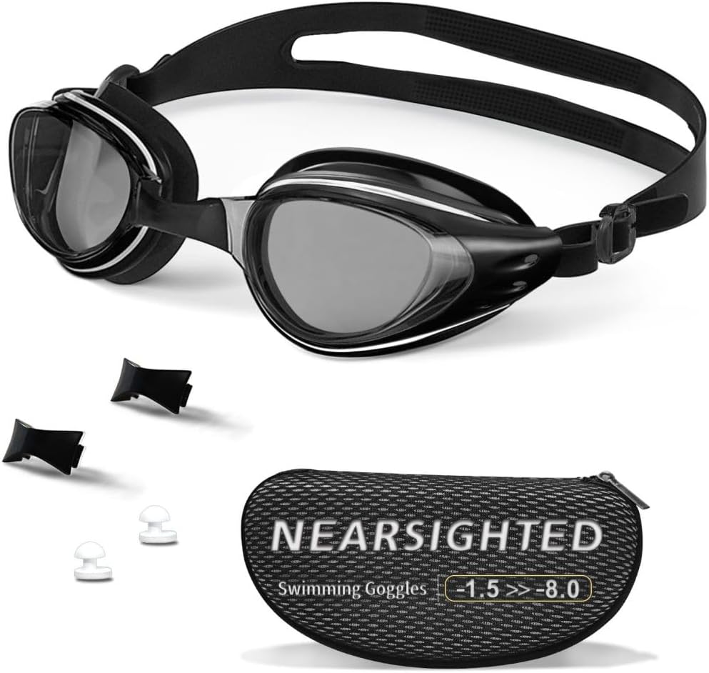 Skiennix Polarized Swimming Goggles - Anti-Fog, Leak-Proof Design for Adults & Kids