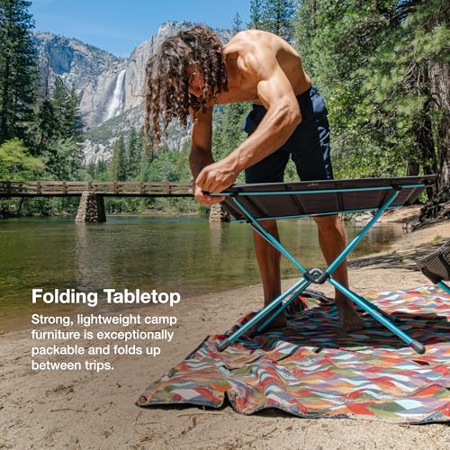 Helinox Table One Hard Top Camping Table - Black, 23x15 Inches, Regular