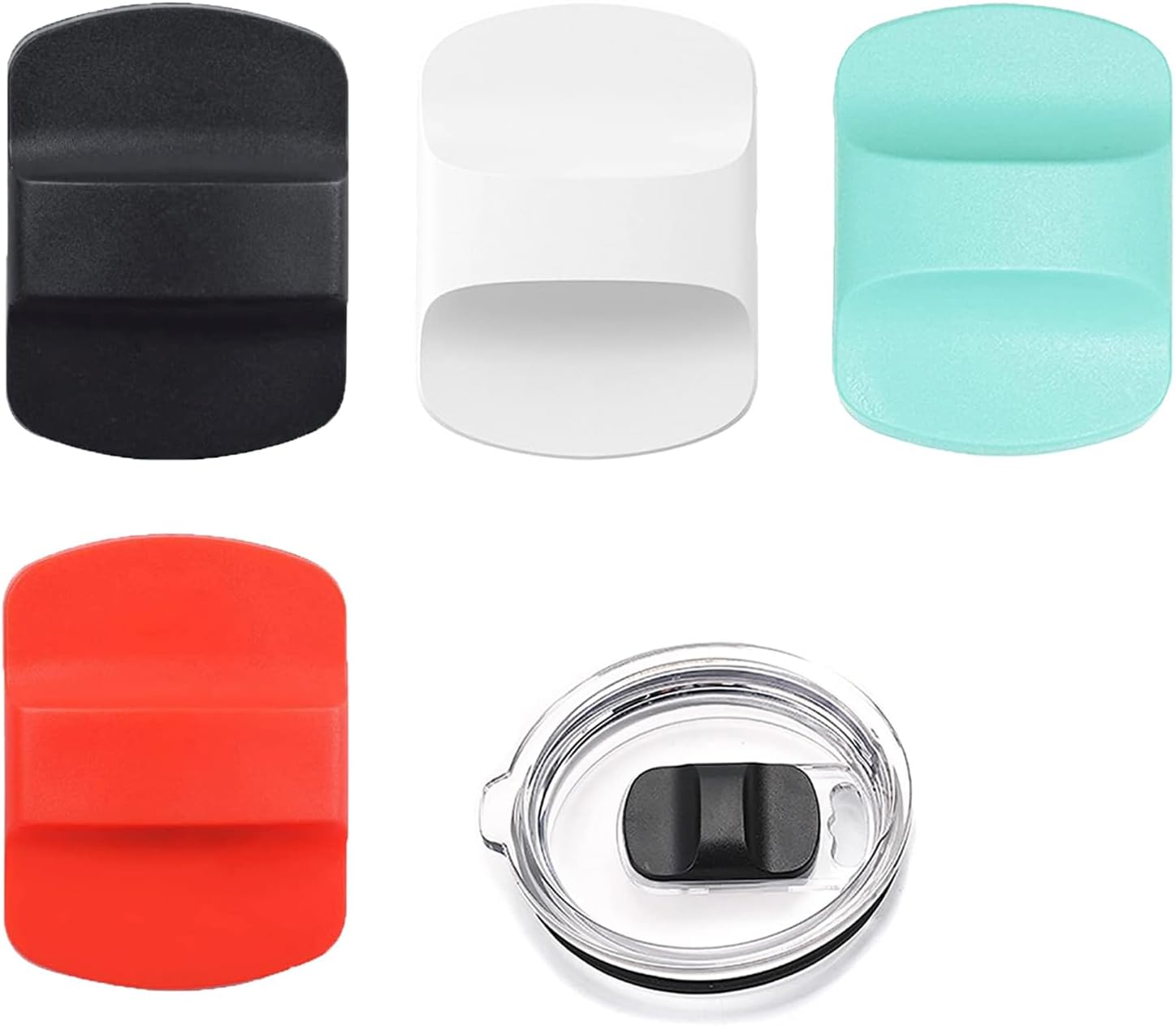 YETI Replacement Magnetic Lid Slider - Spill-Proof Tumbler Cover for 10oz to 30oz | 4 Pack