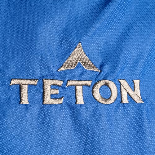 TETON Sports Trailhead, 20 Degree Sleeping Bag; Lightweight, Warm Mummy Sleeping Bag, Camping, Backpacking, Hiking, Ocean Blue