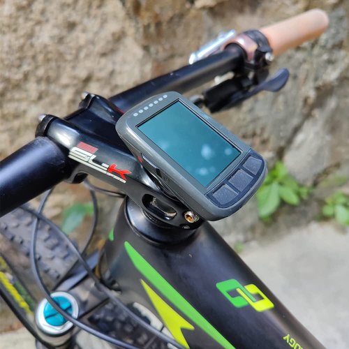 Cestbon Gravity Cap Computer Mount for Garmin Edge Wahoo Elemnt Mini Blot Roam Bryton Rider Stages Dash Bicycle Stem Headset Top Cap Mount Black