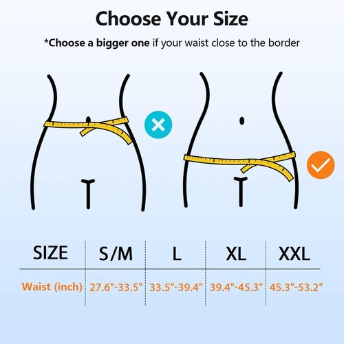 SueStar Sacroiliac Belt with Removable 3D Pressure, Hip Brace for SI Joints Pain, Lower Back Pain and Sciatica Nerve Relief, Anti-slip Si Joint Belt for Women,Gery.S/M