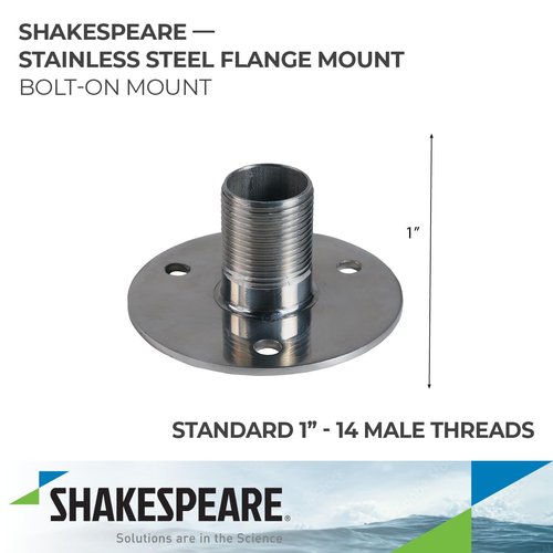 Shakespeare 4710 SS Flange Mount