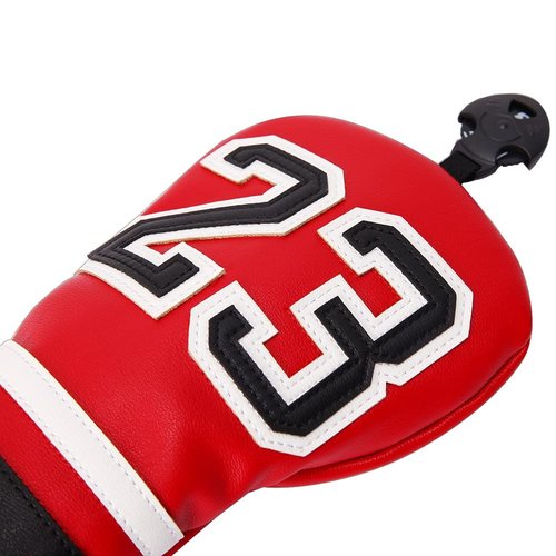 SHABIER Golf Sports Style Golf Wood Club Headcover Driver Cover for Taylormade M5 M6 Driver (Red 23 Fairway Cover)