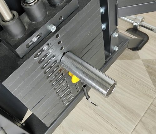 Magnetic Gym Stacked Weight Pin Cable Machine Weight Plate Extender (Length 80mm/3.15inch Diameter 10mm/0.39inch)