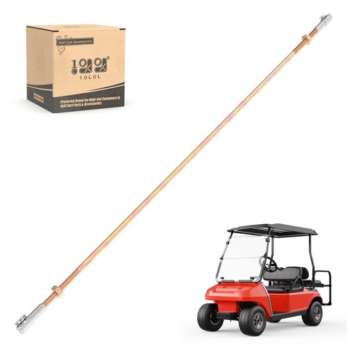 10L0L Golf Cart Accelerator Rod Assembly for Club Car DS 1998-Up Gas Models, Replacement Throttle Linkage Rod Kit, Replaces OEM# 1019124-01 101912401