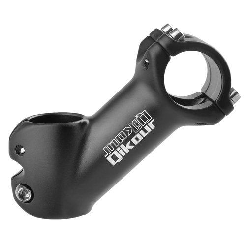 TRIWONDER 31.8 Bike Stem 45 Degree 90mm Bicycle Handlebar Stem Riser Bar Clamp MTB Stem for Road Bike Mountain Bike BMX