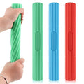 3 Pcs Flex Resistance Bars,Twist Obstruction Hand Grip Strength Trainer Resistance Bars for Golfers Elbow Tendonitis Wrist and Forearms Pain Relief(Light Green Blue Orange)