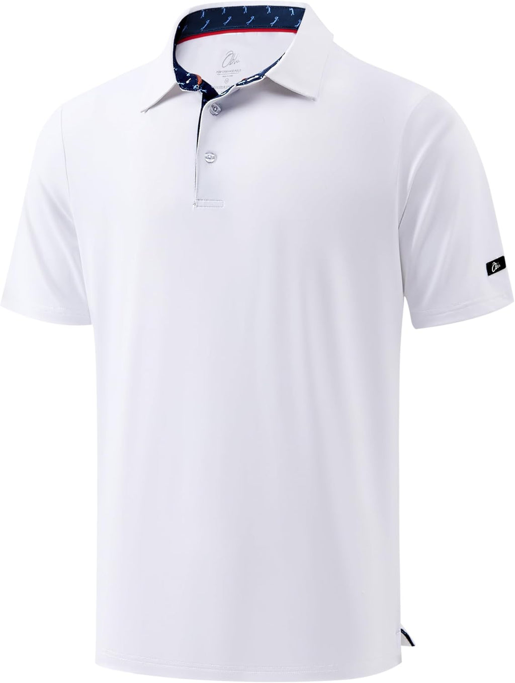 Obla Men's Golf Shirt - Short Sleeve Moisture-Wicking Performance Polo | Casual Athletic Wear