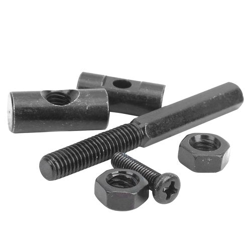 Zerone Shaft Locking Screw, Carbon Steel Electric Scooter Shaft Lock Screw Kit Folding Pulling Rod Screw for MAX G30