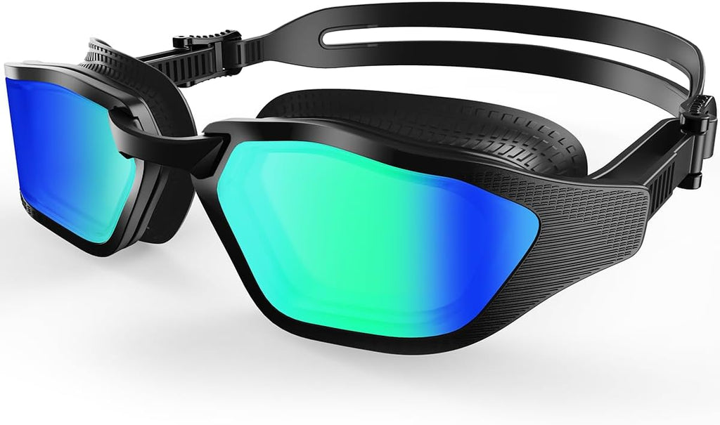 OLANRUN Swim Goggles - Unisex Anti-Fog, UV Protection, No Leakage for Adults & Youth | HD Wider View