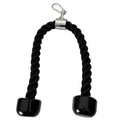 yuhqc Heavy Tricep Rope Cable Machine Accessories Nylon Tricep Rope for LAT Pull Down Pulley System Attachment, for Home Gym Weight Fitness with Carabiner