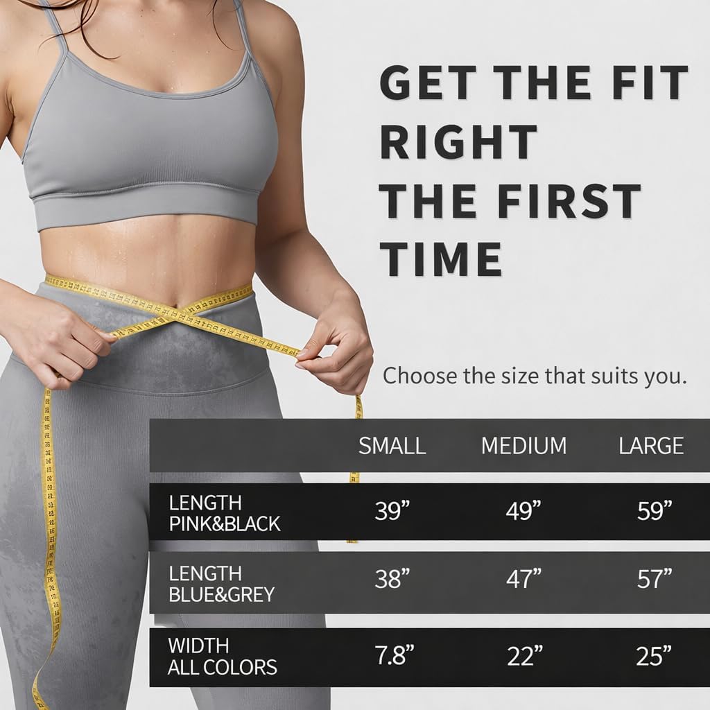 Skiennix Waist Trimmer Belt - Silver Ion Sweat Belt with Anti-Slip Design & Pocket for Precision Fit