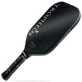 Tropheos Apollo 16 Carbon Fiber Pickleball Paddle | Wide Sweet Spot | Amplifies Spin & Control | USAPA Approved | Best Pickleball Paddles 2024 | Control Black - 16mm