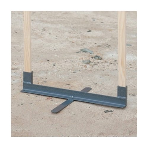 Birchwood Casey 18" Steel Folding Target Stand for Shooting - Durable Powder-Coated Metal Target Base Stand with 4 Stake Holes