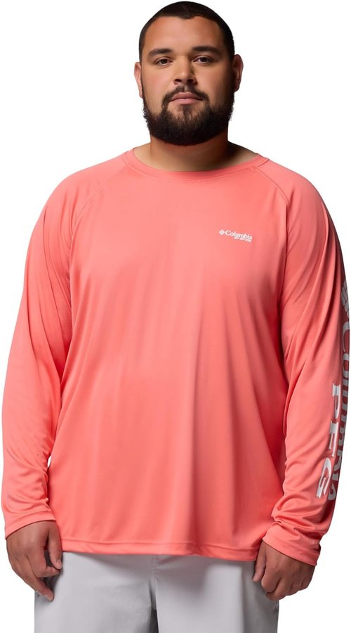 Columbia Men's PFG Terminal Tackle Shirt - Lightweight, Quick-Dry Fabric | Ideal for Fishing & Outdoor Activities