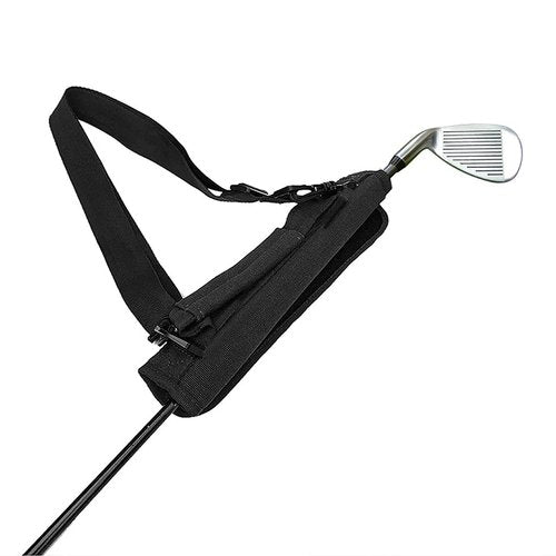 Golf Club Carry Bags,Small Golf Club Carry Sleeves Bag for Kids Women Men,Lightweight Portable Driving Range Carrier Course Training Travel (Black)