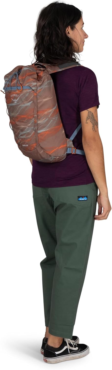 Osprey Daylite Cinch Backpack - Versatile Lightweight Design in Night Shift Blue