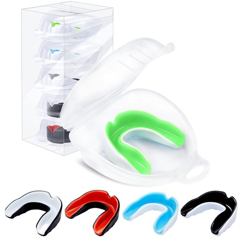 MENOLY Kids Mouth Guard - BPA Free Toddler Protection with Portable Case | Ideal for Sports Like Football, Basketball, MMA, and More