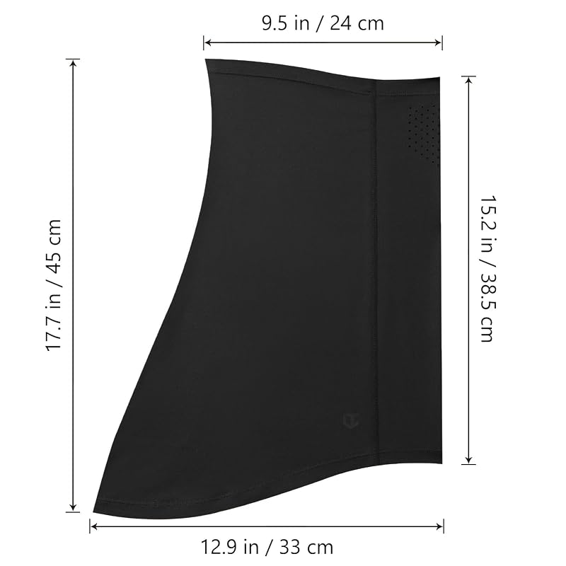 UPF 50+ Tactical Neck Gaiter Face Mask for Men Women – Sun Shield Balaclava
