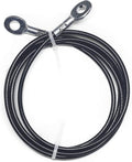 SYL Fitness Heavy Duty Steel Wire Rope - Gym Replacement Cable for Home Pulley Systems
