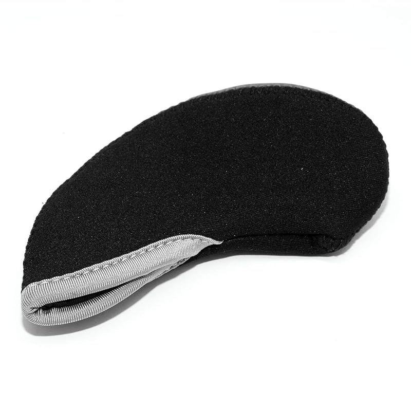 Variation Red-Black: Neoprene Golf Iron Head Covers Set, 11 Pieces - Fits Right-Handed For M5 M6 Taylormade, Callaway, PXG