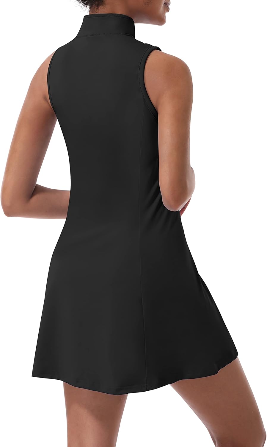 Skiennix Women's Tennis Dress - Built-In Shorts & Pockets for Comfortable Athletic Wear