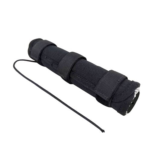 Buraku Suppressor Cover (5/7/7.5/8/9 inch) with Burnproof Microfiber Sleeve Heat Resistant Suppressor Wrap (9 inch)
