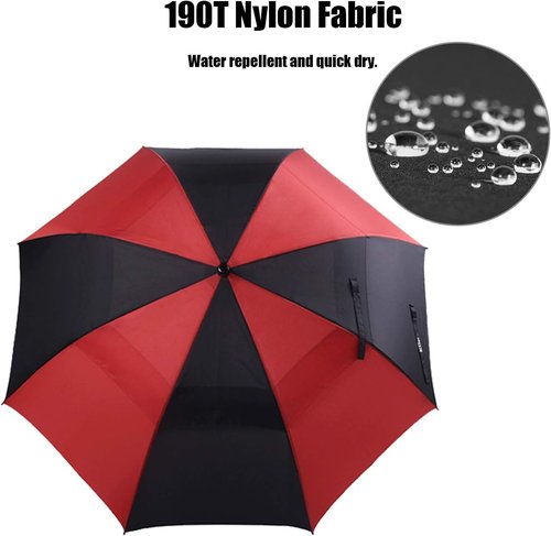 ACEIken Golf Umbrella - Extra Large 58/62/68 Inch Automatic Open | Windproof & Waterproof Double Canopy