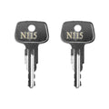 N115 Key Replacement for Thule Rack Core, Key Cylinder for Bike Rack Lock, Roof Cargo Lock, Roof Rack Locks, Cross Bars, Towers, Ski Rack Etc