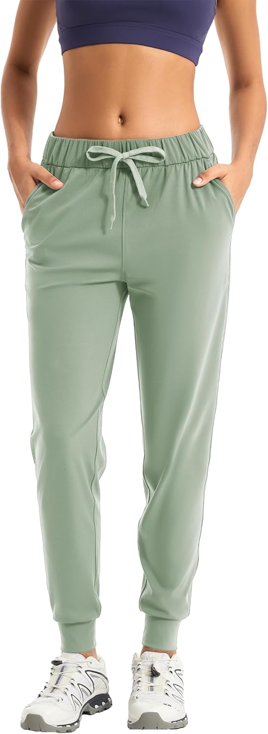 Skiennix Women's Joggers - Comfortable Tapered Sweatpants with Pockets | Ideal for Running & Workouts