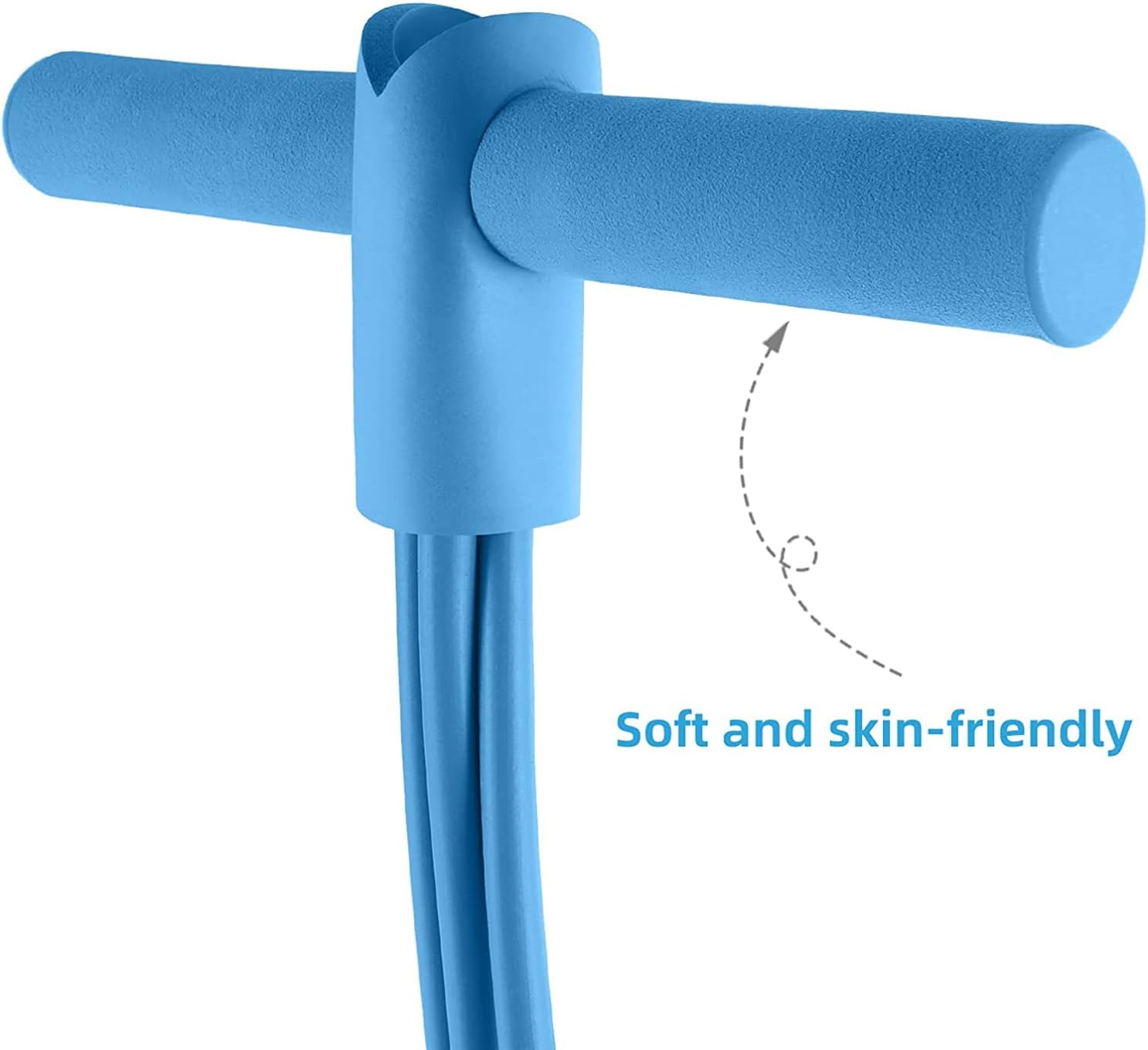Skiennix Multi-Function Tension Rope - 4 Tube Resistance Bands with Handles for Home Gym Workouts