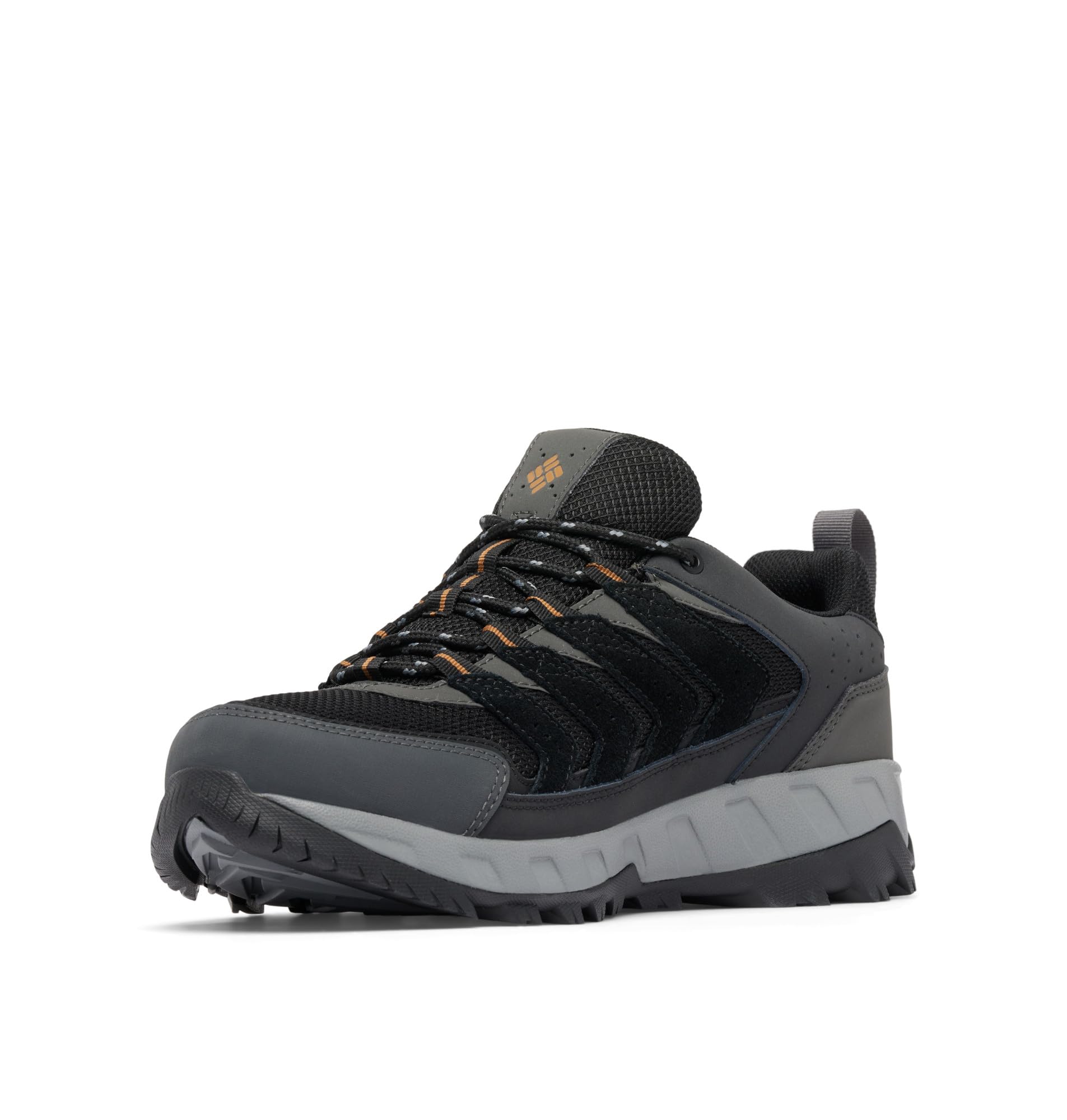 Columbia Men's Strata Trail Low Waterproof, Black/Elk, 11