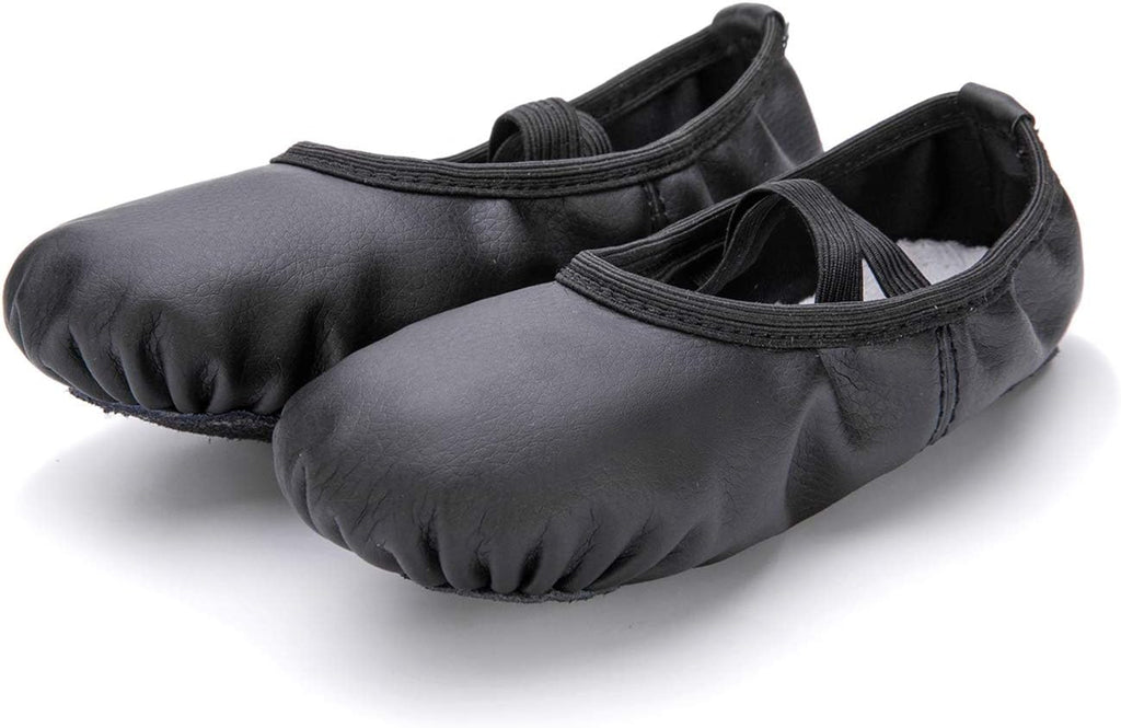 RoseMoli Ballet Shoes - Leather Dance Slippers for Girls, Toddlers & Women | Comfortable & Stylish