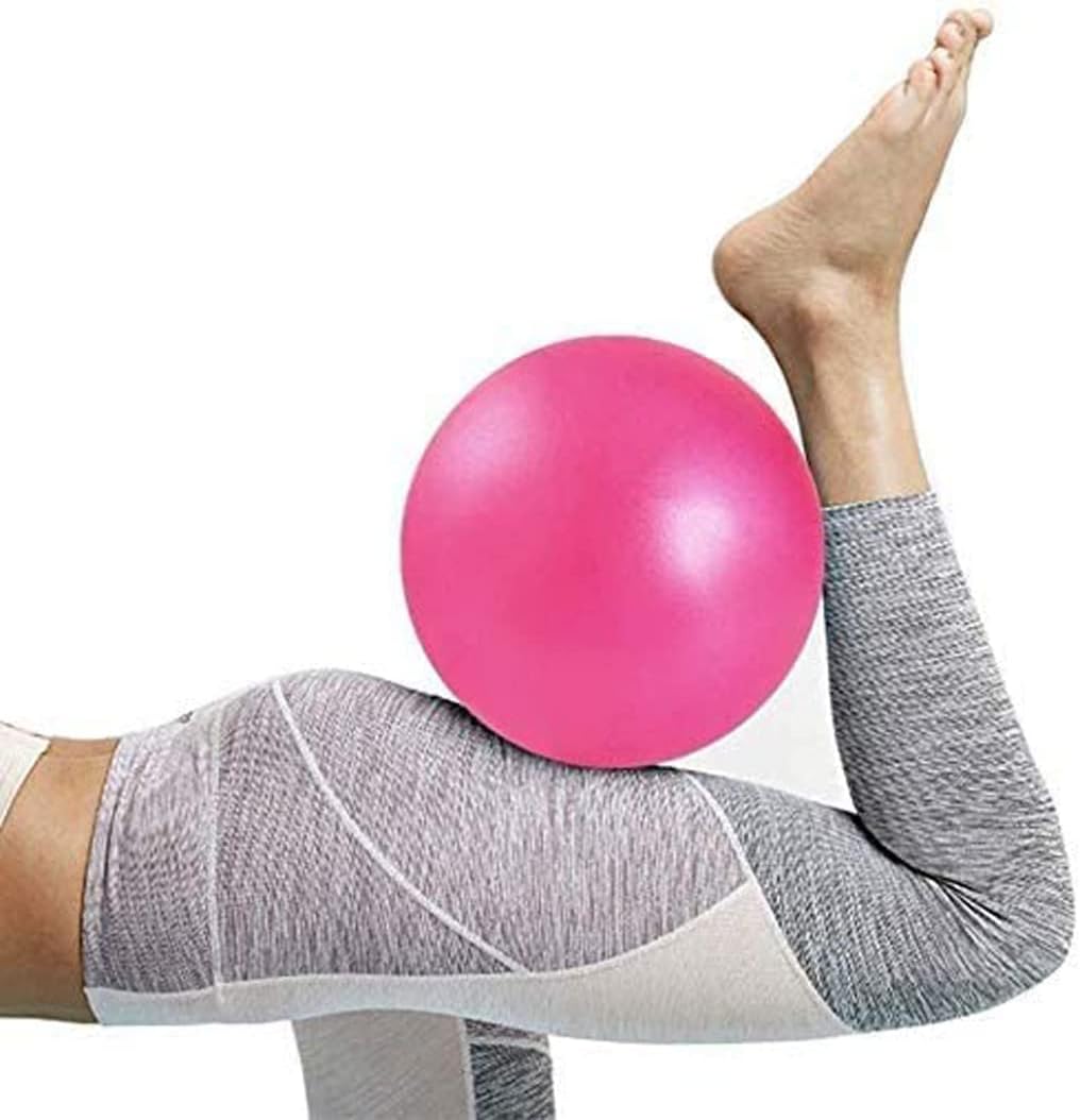 Skiennix 9-Inch Anti-Burst Exercise Ball - Non-Slip Stability for Yoga & Pilates Fitness
