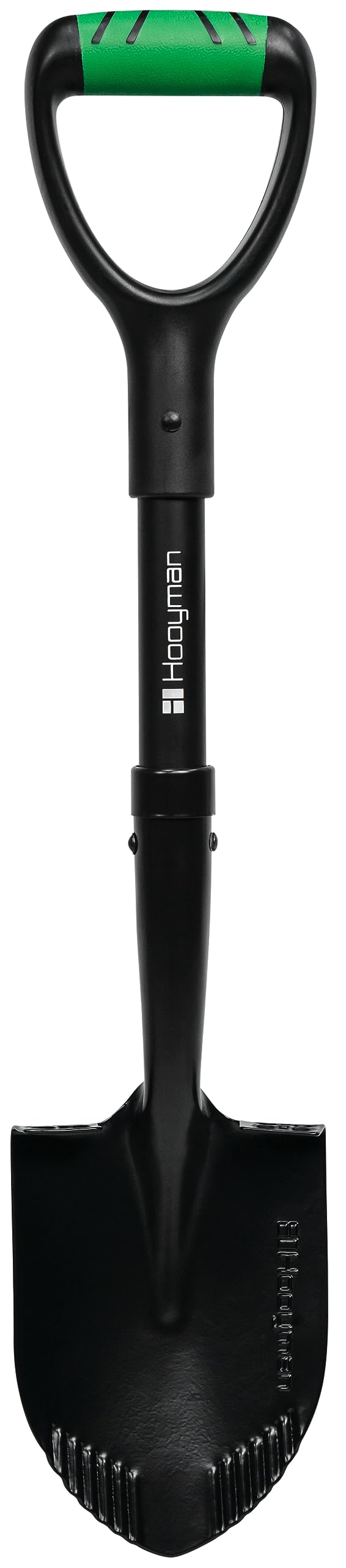 Heavy Duty Mini Digging Shovel with 1050MN Carbon Steel Blade & Ergonomic H-Grip Handle