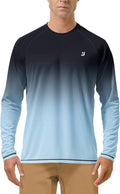 Roadbox Men's UV Sun Protection Shirt - UPF 50+ Long Sleeve Rash Guard for Fishing, Hiking & Running